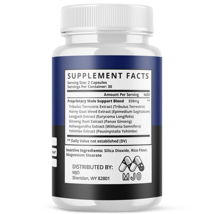 (3 Pack) Prosta Defender Capsules, Official Prostadefender Pills with All Natural Ingredients, Advanced Overall Health and Wellness Supplement, Natural Maximum Strength Vitamin Formula (180 Capsules) MJOBuy Supplements Australia