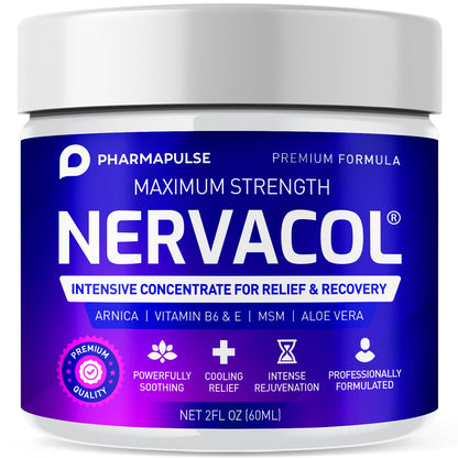 Pharmapulse Neuropathy Cream – Maximum Strength for Feet, Hands, Legs, Toes, Lower Back - Alpha Lipoic Acid, Arnica, Vitamin B6, Aloe Vera, MSM - Effective Soothing PharmapulseBuy Supplements Australia