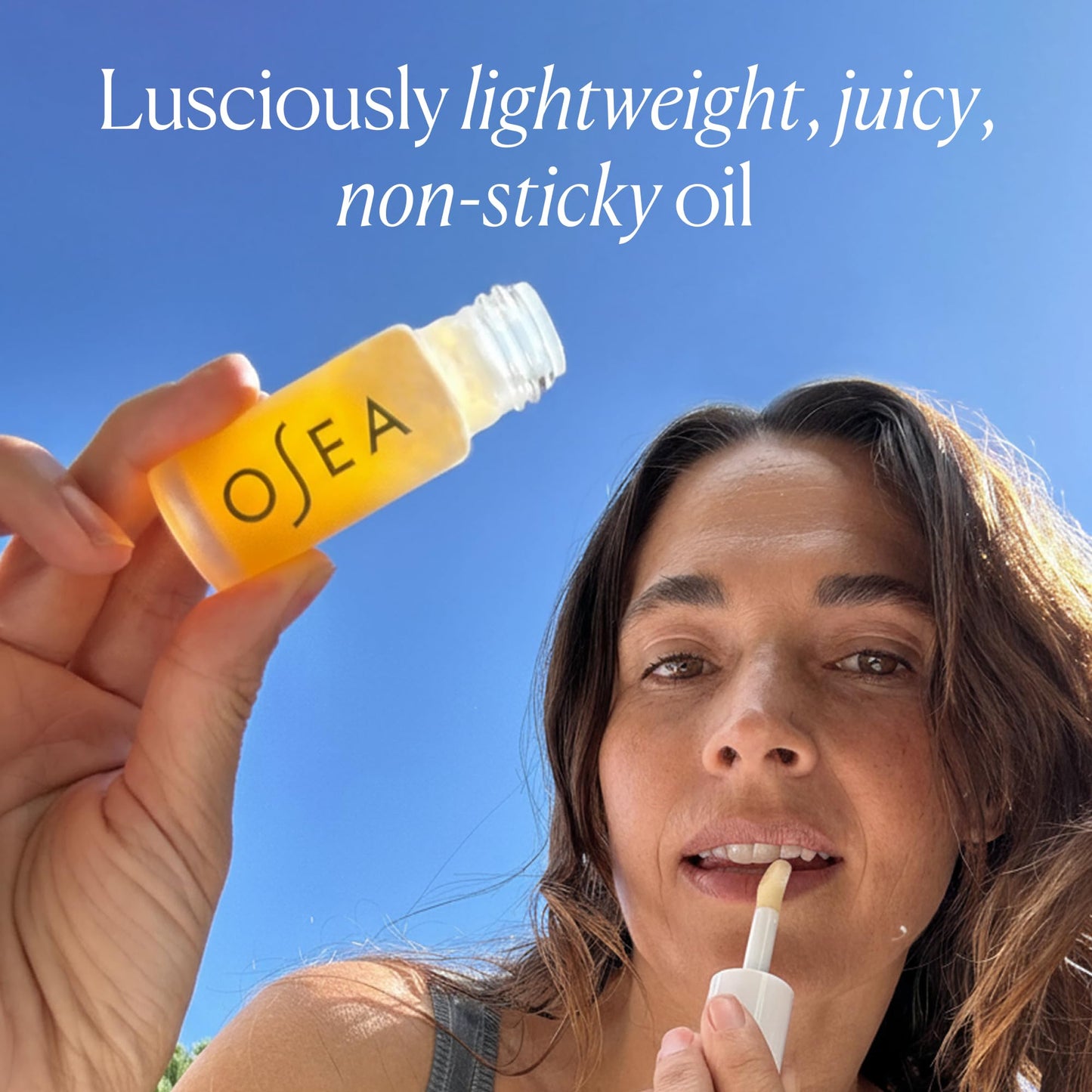 OSEA Hyaluronic Lip Oil Booster – Clean Beauty Lip Oil for Plump, Glossy, Hydrated Lips – Nourishing Seaweed & Meadowfoam Oil – Vegan, Non-Sticky, High-Shine Finish OSEABuy Supplements Australia