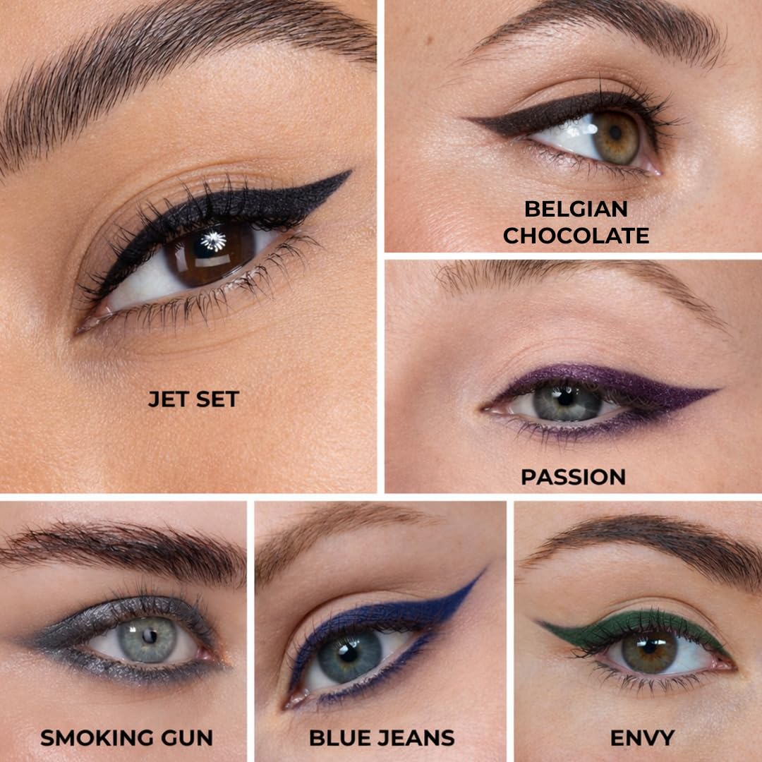 Honeybee Gardens Effortless Eye Liner Pencil, Jet Set Black, Smooth Long-Wearing, Rich Pigment, Vegan & Gluten-Free Honeybee GardensBuy Supplements Australia