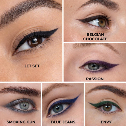 Honeybee Gardens Effortless Eye Liner Pencil, Jet Set Black, Smooth Long-Wearing, Rich Pigment, Vegan & Gluten-Free Honeybee GardensBuy Supplements Australia