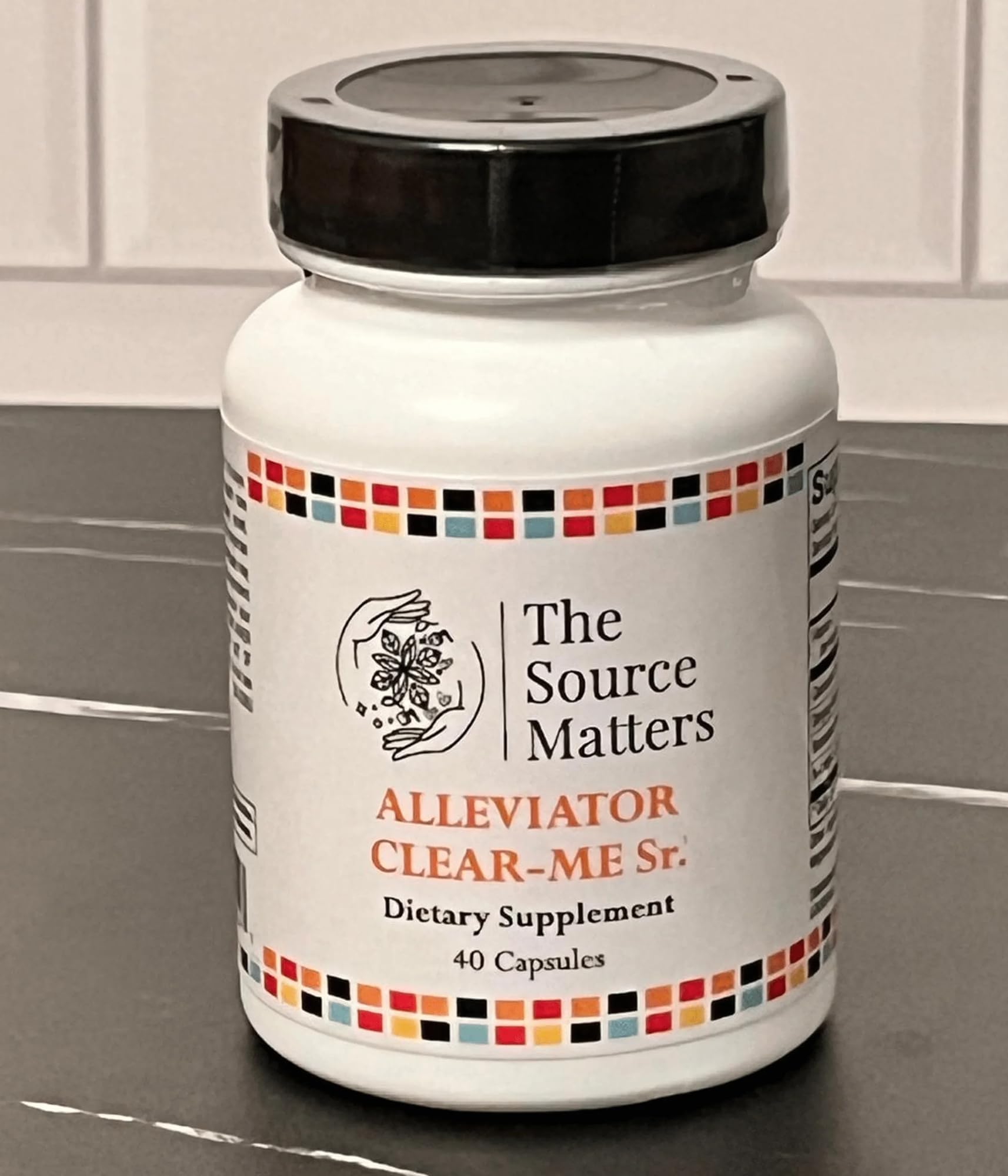 The Source Matters Alleviator Clear-ME SR Seasonal Allergy Relief and Immune Support | Quercetin, Bromelain, Stinging Nettles, NAC, and Vitamin C (40 Capsules) THE SOURCE MATTERS buy supplements Au