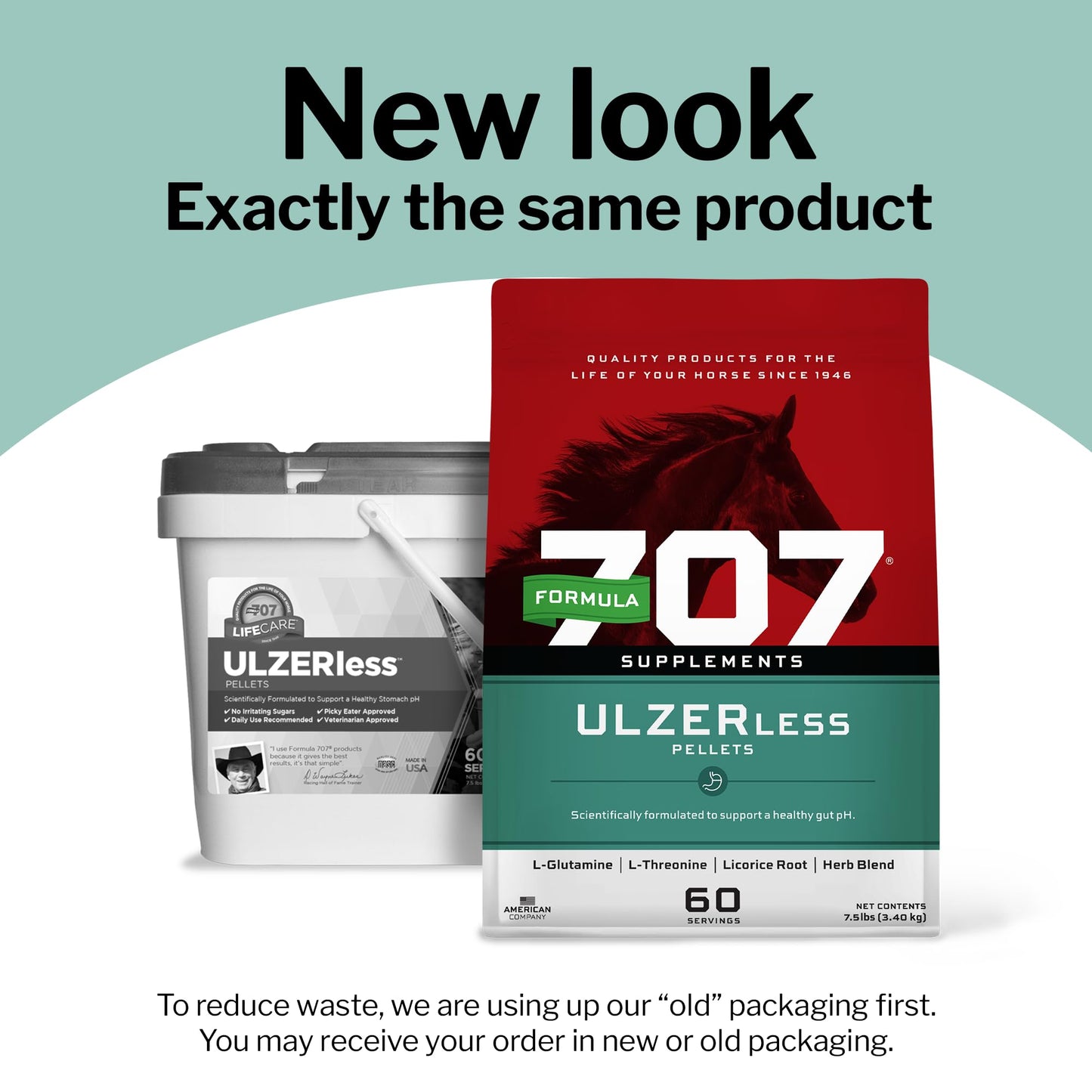 Formula 707 ULZERless Equine Supplement, 7.5lb Bag - Natural Gut Support for Horses with Ulcer Risk Factors Formula 707 buy supplements Au