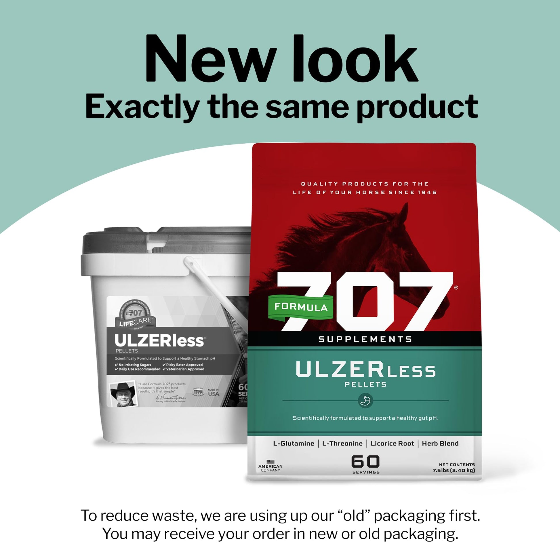 Formula 707 ULZERless Equine Supplement, 7.5lb Bag - Natural Gut Support for Horses with Ulcer Risk Factors Formula 707 buy supplements Au