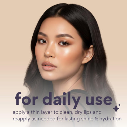 dearcloud Jelly Wave Lush Lip Oil – Clear Lip Gloss and Lip Gloss for Women - Korean skincare essential – Lip Oil for Women with Collagen - Diamond (0.13 oz) dearcloudBuy Supplements Australia