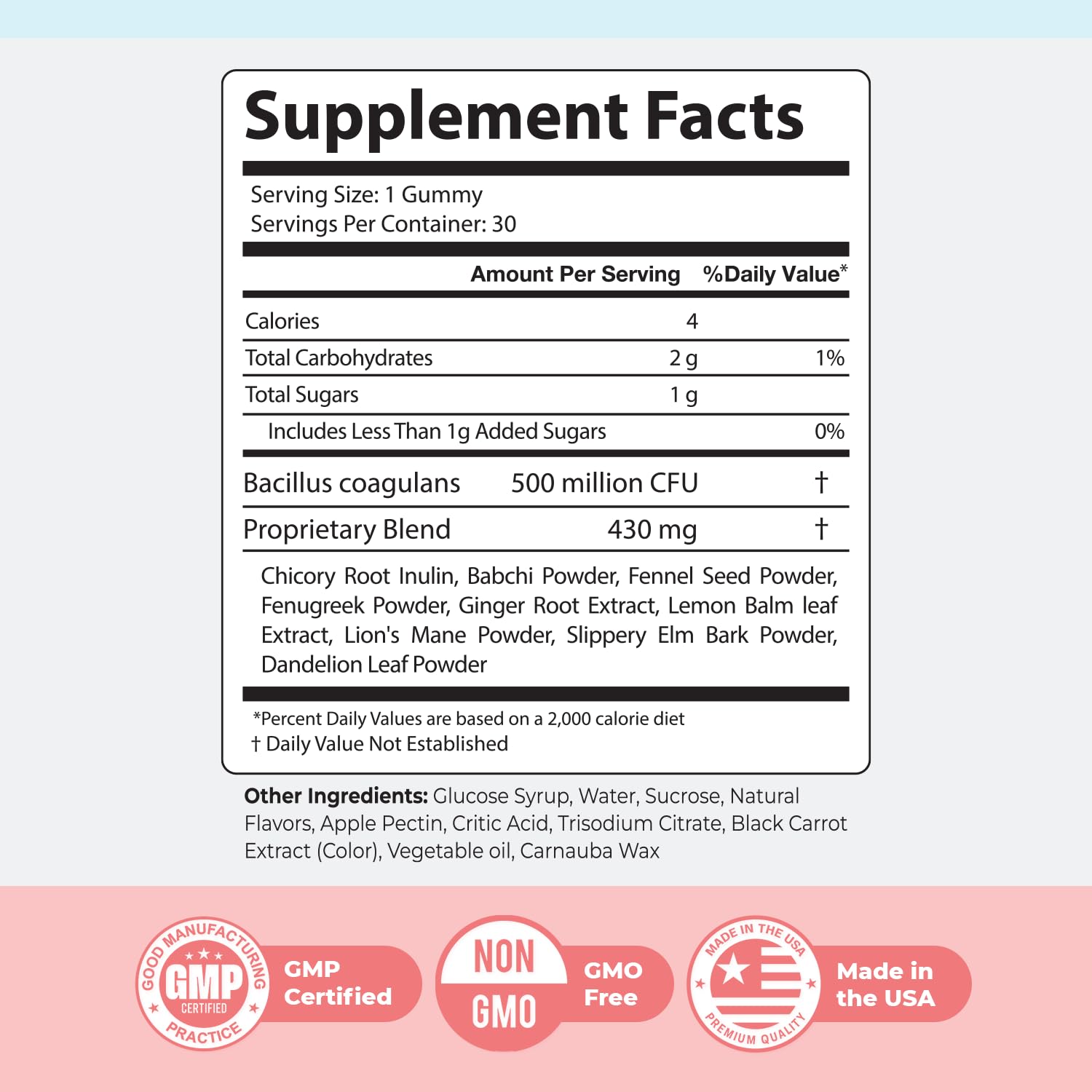 Nature’s NutriWave PrimeBiome Probiotic Gummies – Plant-Based Blend with Inulin, Lion’s Mane, Ginger & More– Non-GMO, No Stimulants, GMP Certified – 30 Gummies, 1 Month Supply Nature’s NutriWaveBuy Supplements Australia