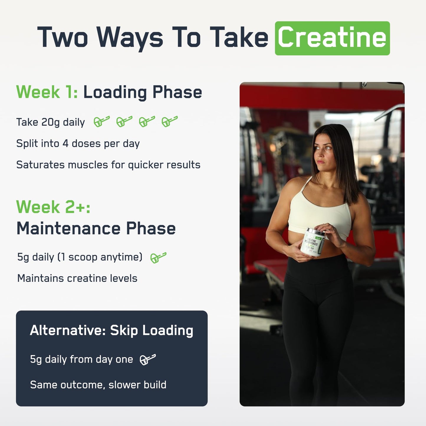 SteelFit Creapure Creatine Monohydrate Powder, Unflavored - German Micronized Creatine Powder for Men & Women - Gym Workout Nutritional Supplements for Muscle Gain