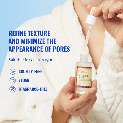 Good Molecules Niacinamide Serum - 10% Niacinamide to Target Blemishes, Nourishment