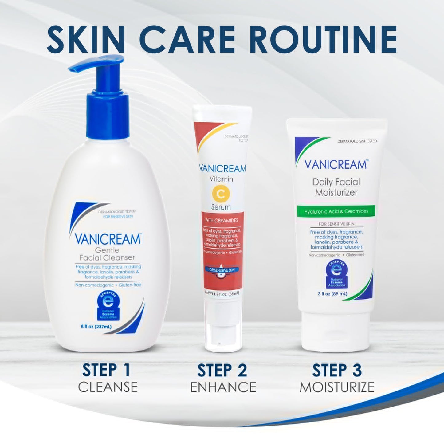 Vanicream Daily Facial Moisturizer With Ceramides and Hyaluronic Acid - Formulated