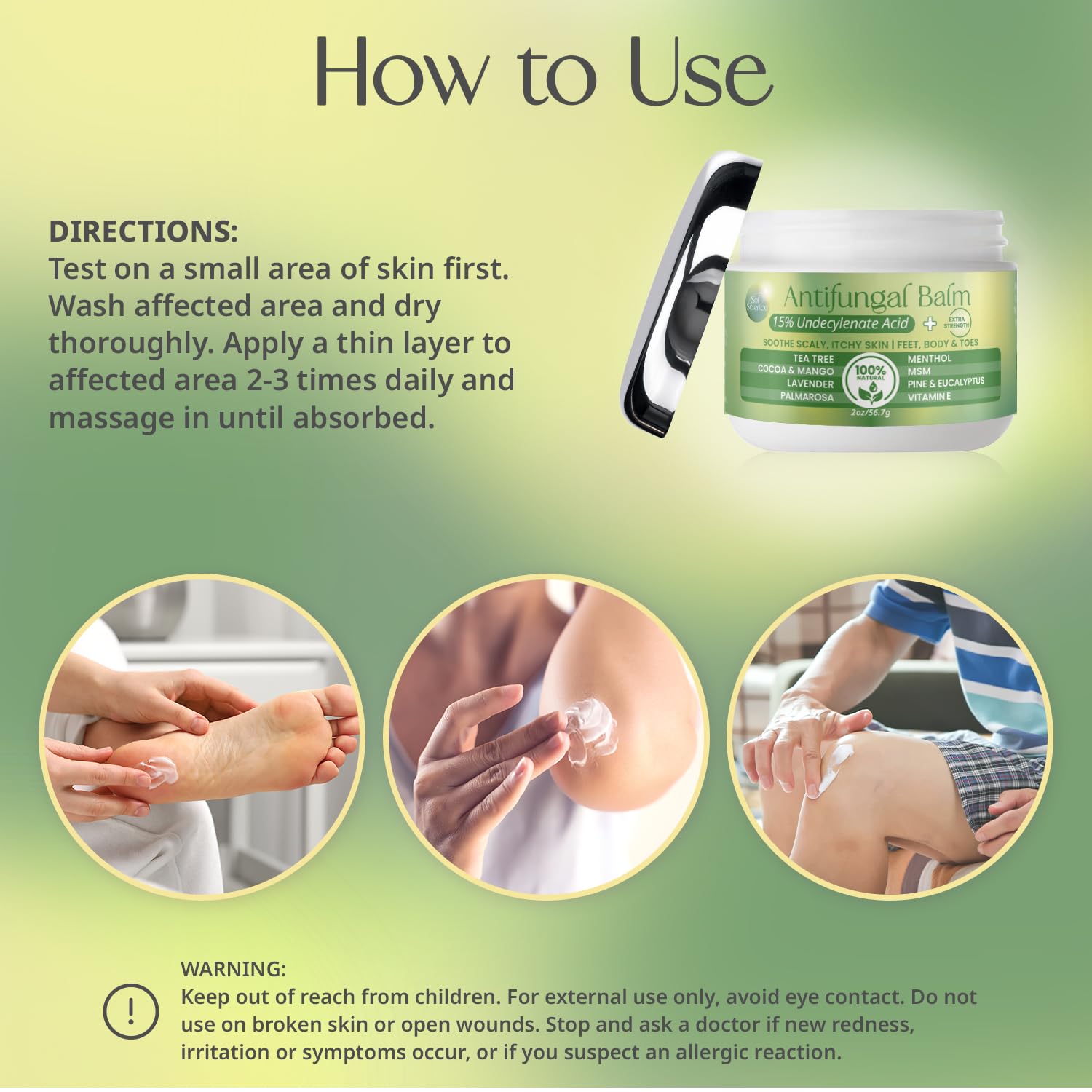 PURPLE CANYON Anti Fungal Balm with 15% Undecylenic Acid – Antifungal for Athletes Foot, Jock Itch & Ringworm – Tea Tree, Menthol & Essential Oils PURPLE CANYONBuy Supplements Australia
