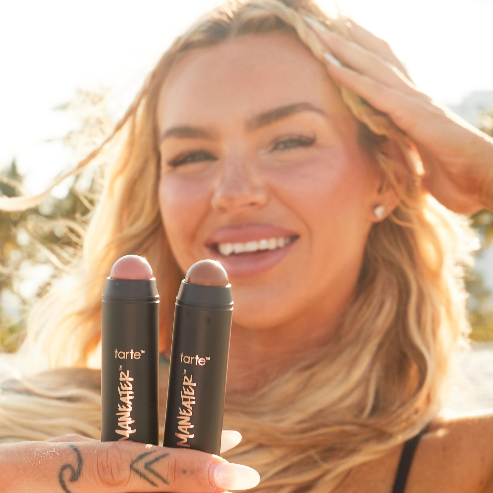 tarte maneater silk stick bronzer – Buildable Lightweight Cream Bronzer, Natural Matte Finish, Vegan & Cruelty-Free, full size, nocturnal tarteBuy Supplements Australia