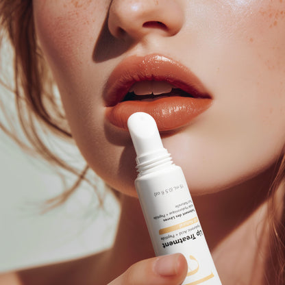 Alfie Hyaluronic Acid Lip Booster -Natural Flavor -15ml/0.5 Fl. Oz -Peptide Lip Treatment