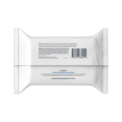 Cetaphil Gentle Makeup Removing Face Wipes, Daily Cleansing Facial Towelettes Gently Remove Makeup