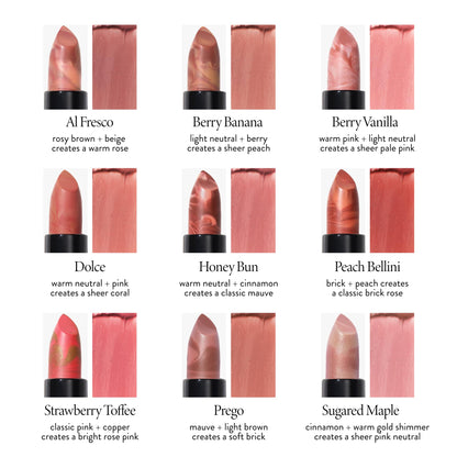 LAURA GELLER NEW YORK Italian Marble Sheer Lipstick - Berry Banana - Hydrating & Lightweight - Vitamin E & Caster Seed Oil - Cream Finish LAURA GELLER NEW YORKBuy Supplements Australia