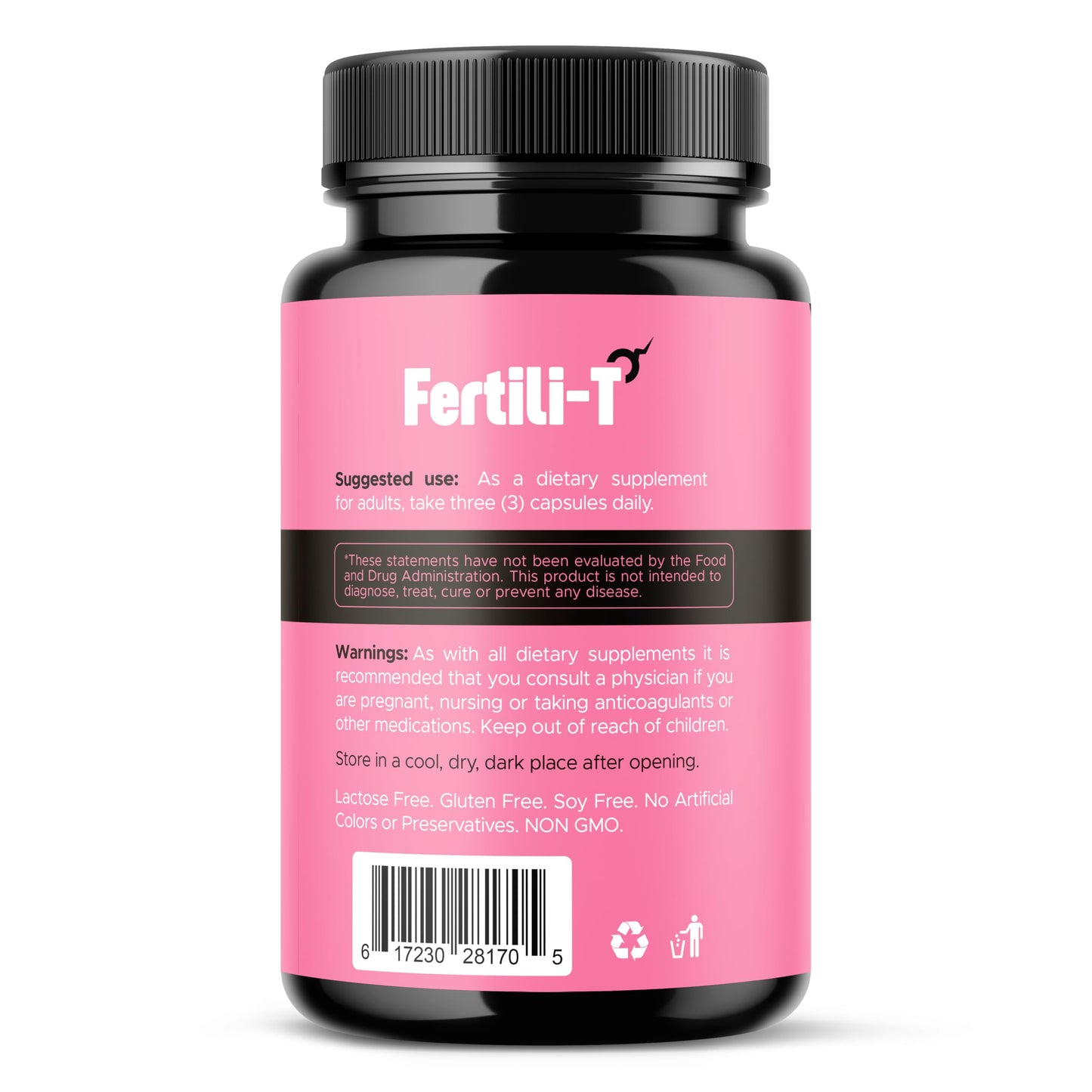 Fertili-t Female (90 Caps) Natural Fertility Support, Hormonal Balance & Prenatal Vitamins for Women, Conception Support, Natural Fertility Supplement with Aguaje & Red Maca (30-Day Supply) (1) AURA VITAMINS buy supplements Au