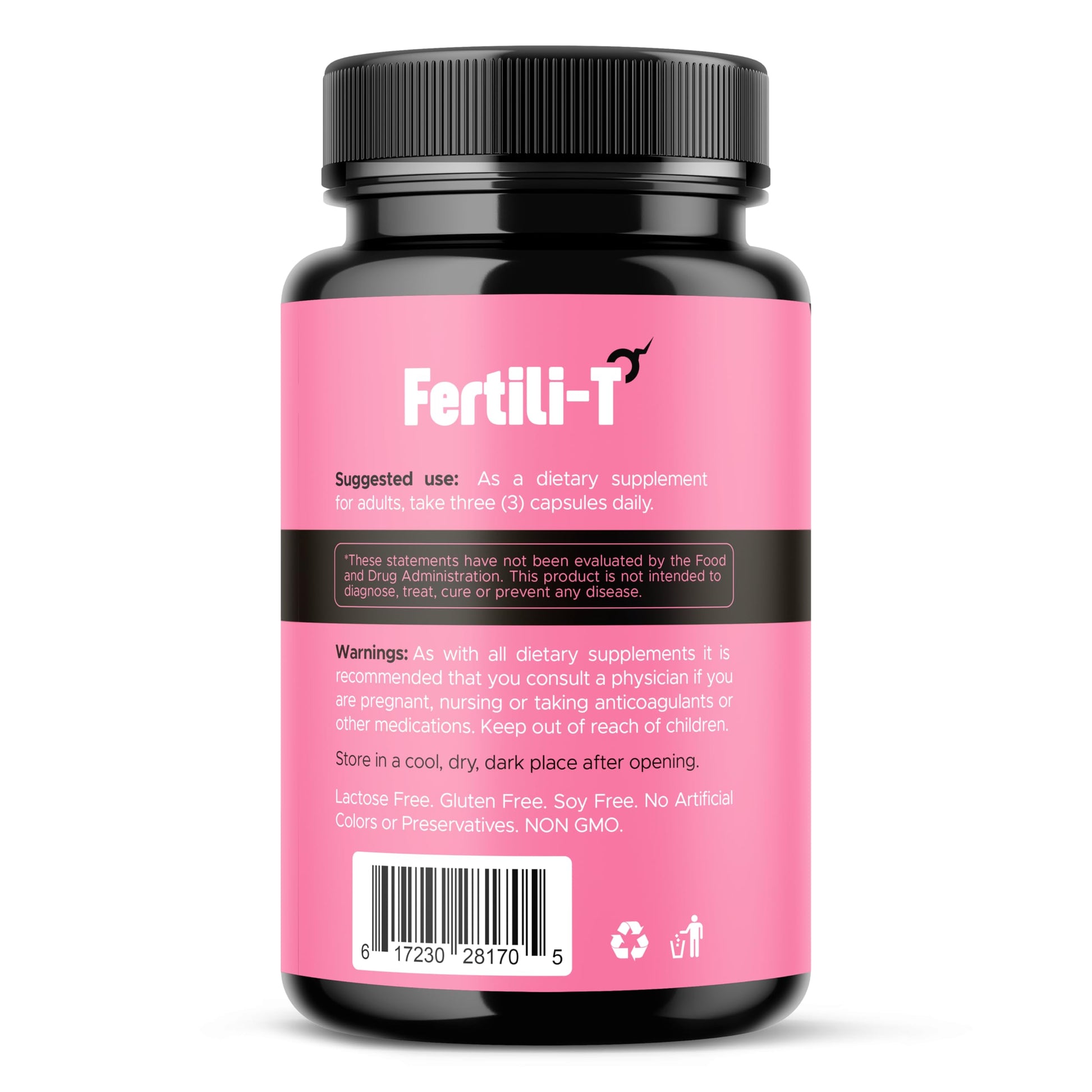 Fertili-t Female (90 Caps) Natural Fertility Support, Hormonal Balance & Prenatal Vitamins for Women, Conception Support, Natural Fertility Supplement with Aguaje & Red Maca (30-Day Supply) (1) AURA VITAMINS buy supplements Au