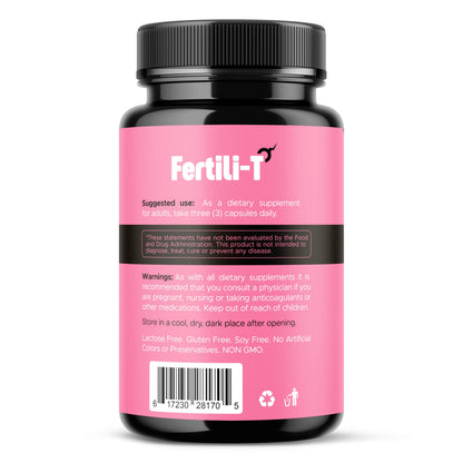 Fertili-t Female (90 Caps) Natural Fertility Support, Hormonal Balance & Prenatal Vitamins for Women, Conception Support, Natural Fertility Supplement with Aguaje & Red Maca (30-Day Supply) (1) AURA VITAMINS buy supplements Au