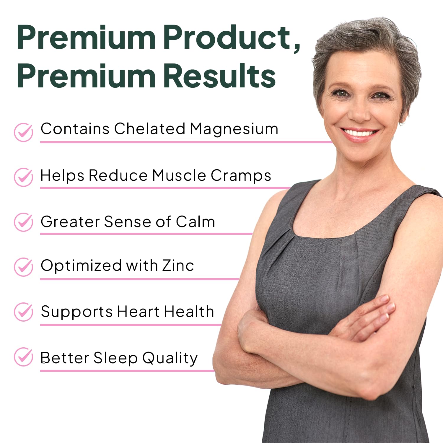 Organics Ocean Pure Magnesium Glycinate with Zinc - Maximum Strength Chelated Magnesium Supplement for Women and Men for Muscle Cramps and Sleep Support - 90 Capsule Organics Ocean buy supplements Au