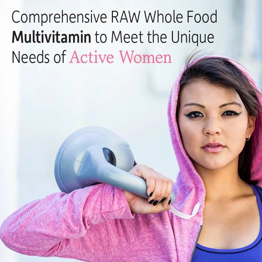 Garden of Life Vitamin Code Raw One for Women, Once Daily Women's Multivitamin - 75 Capsules, One a Day Vitamins Whole Food Iron Garden of Life