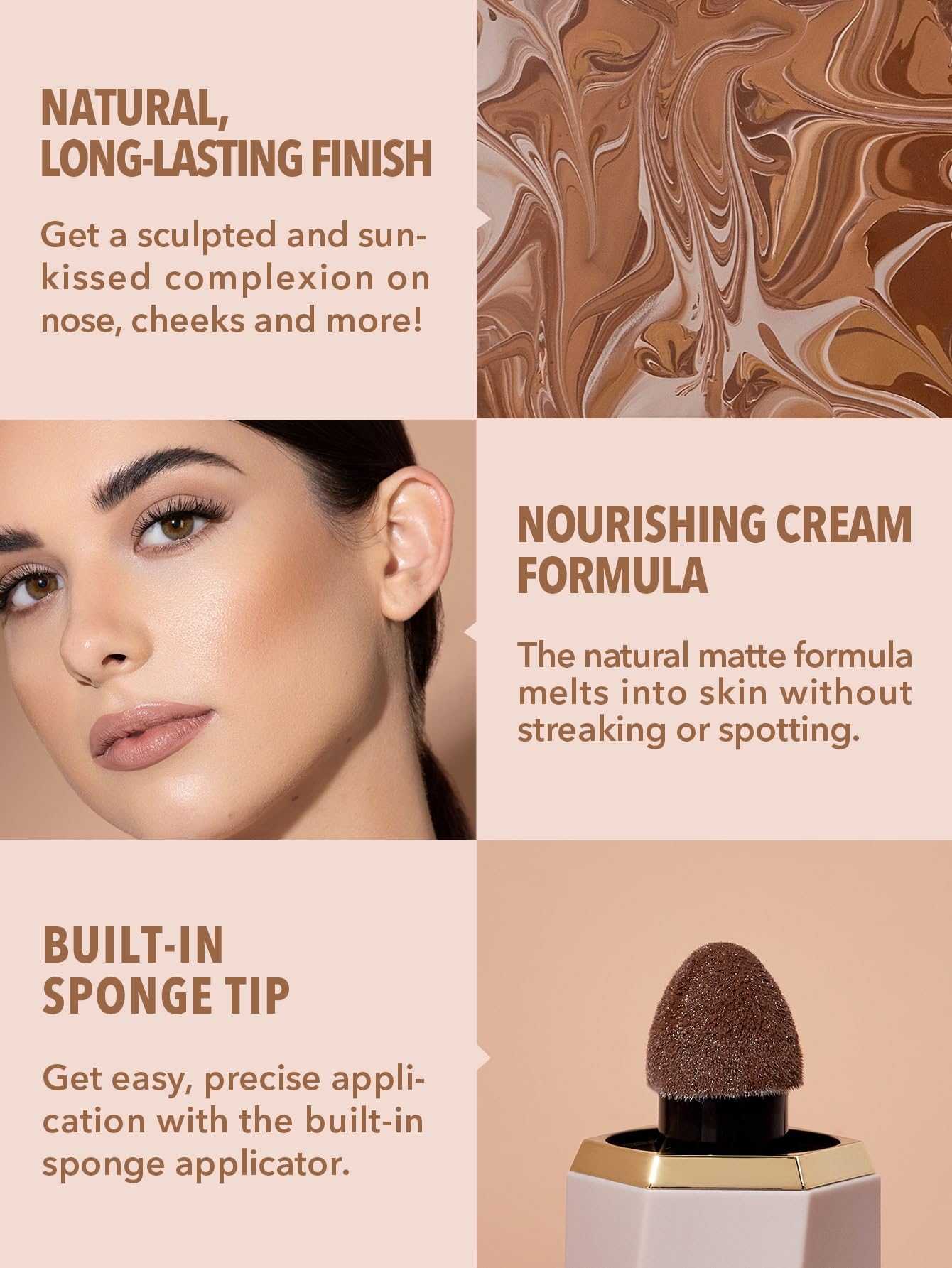 SHEGLAM Sun Sculpt Liquid Contour Stick Long Lasting Cream Bronzer Makeup-Warm Honey SHEGLAMBuy Supplements Australia