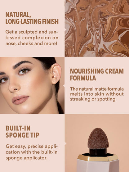 SHEGLAM Sun Sculpt Liquid Contour Stick Long Lasting Cream Bronzer Makeup-Warm Honey SHEGLAMBuy Supplements Australia