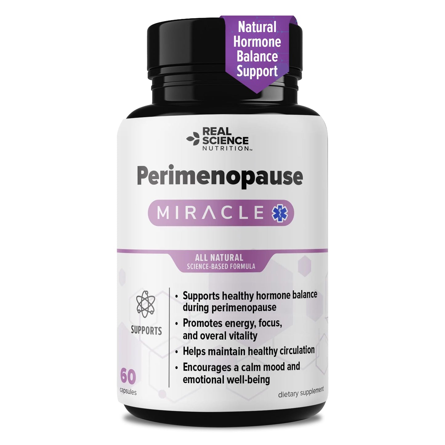 Real Science Perimenopause Supplements for Women for Hormone Balance & Energy Support – Nitric Oxide Formula with Vinitrox, GABA & Essential Vitamins for Hot Flashes, Mood & Energy – 60 Caps Real Science NutritionBuy Supplements Australia
