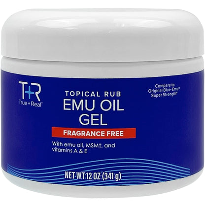 True+Real Emu Oil Gel, 12 oz True+RealBuy Supplements Australia
