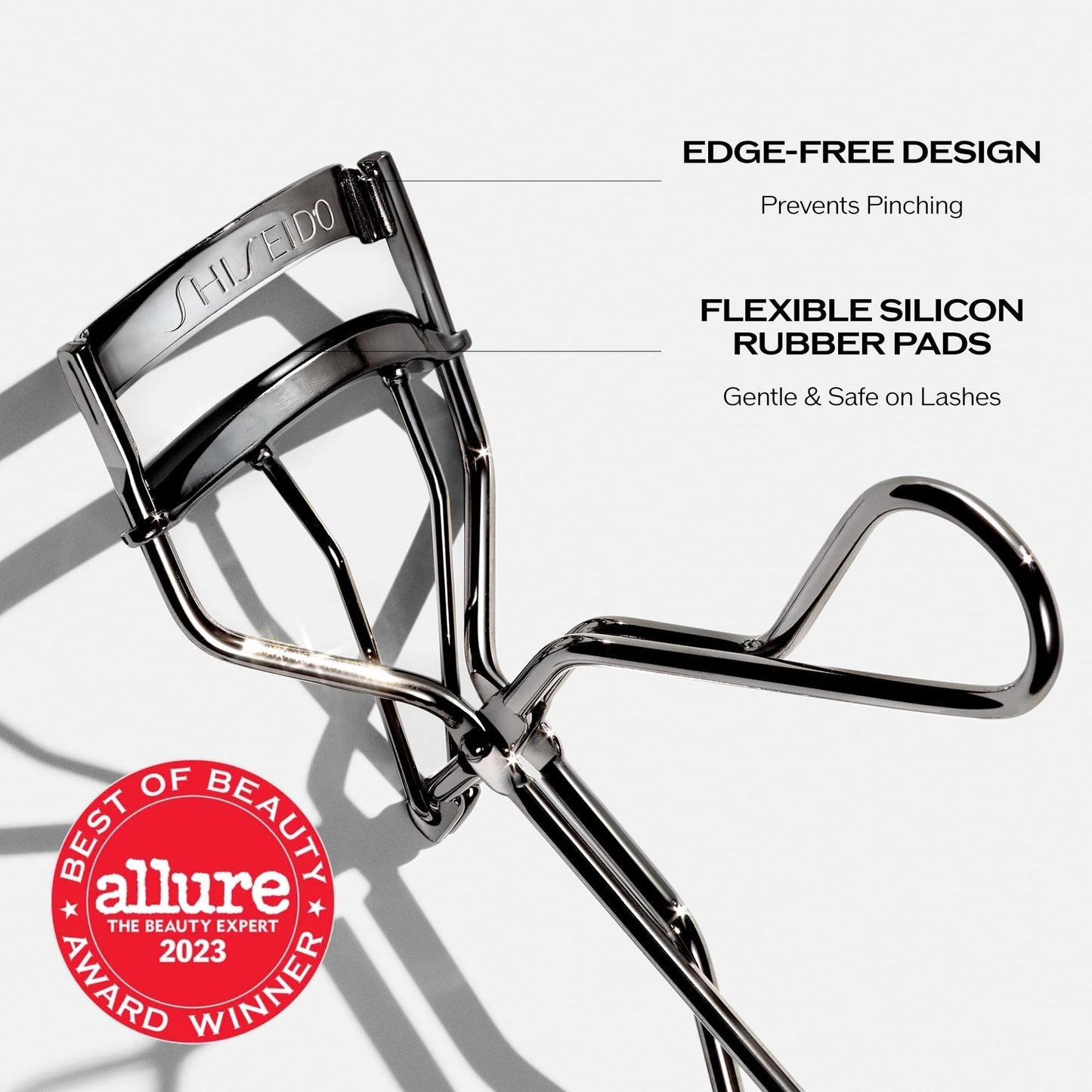 Shiseido Eyelash Curler - Crimps & Curls Lashes for Perfect, Eye-Framing Fringe - Gentle & Safe - Includes Replacement Pad ShiseidoBuy Supplements Australia