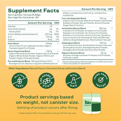 Bloom Nutrition Superfood Greens Powder, Digestive Enzymes with Probiotics and Prebiotics, Gut Health, Bloating Relief for Women, Chlorella, Green Juice Mix with Beet Root Powder, 30 SVG, Mango Bloom Nutrition buy supplements Au