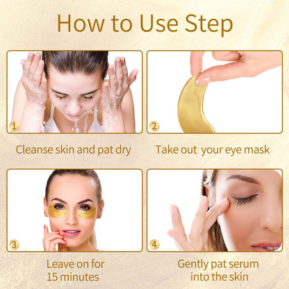 Under Eye Patches, 40 Pairs Eye Mask for Dark Circles, Puffy Eyes, Undereye Bags,Wrinkles