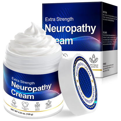 Neuropathy Cream for Feet, Legs & Hands – Lightweight, Plant-Based Formula with Cooling Comfort, 120g CFXYHNOXBuy Supplements Australia