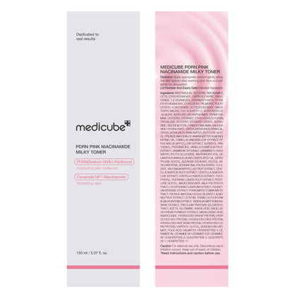 medicube PDRN Toner Salmon DNA Milky Toner | for Hydrating, Moisturizing, Soothing with Ceramide, Peptide