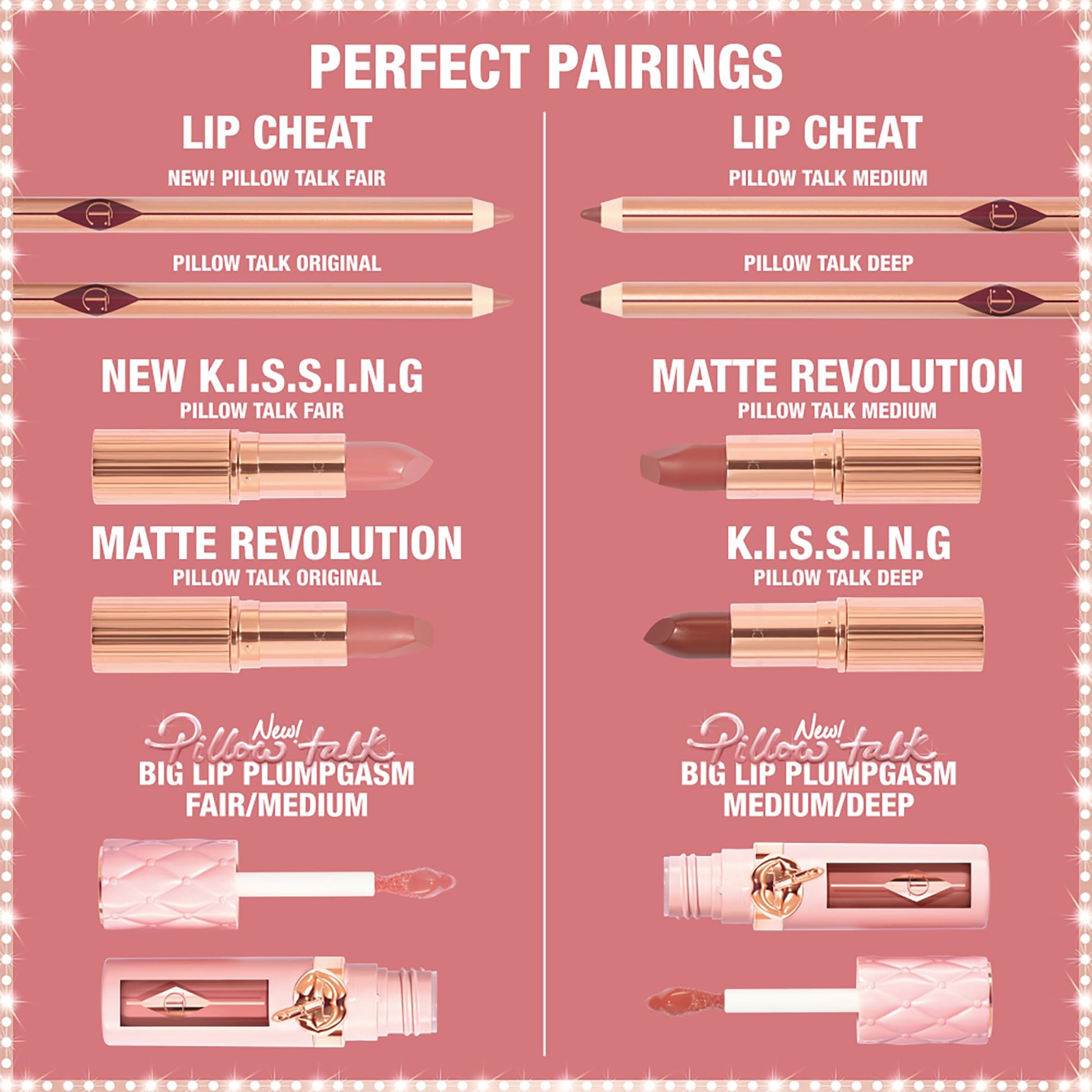 Charlotte Tilbury Pillow Talk Plumpgasm Lip Gloss - Hydrating Lip Plumper with Hyaluronic Acid & Plumpgasm Heat + Ice Technology for Juicy, Glossy Fullness - Fair/Medium Charlotte TilburyBuy Supplements Australia