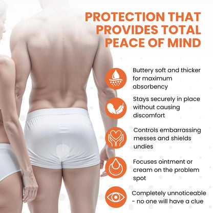 Butts Are Messy - Control The Mess. ANUPAD Premium Absorbent Pads. Confidently Handle Bowel Leakage, Bleeding Hemorrhoids, And The Mess Hemorrhoid Ointments Make. ANUPADBuy Supplements Australia