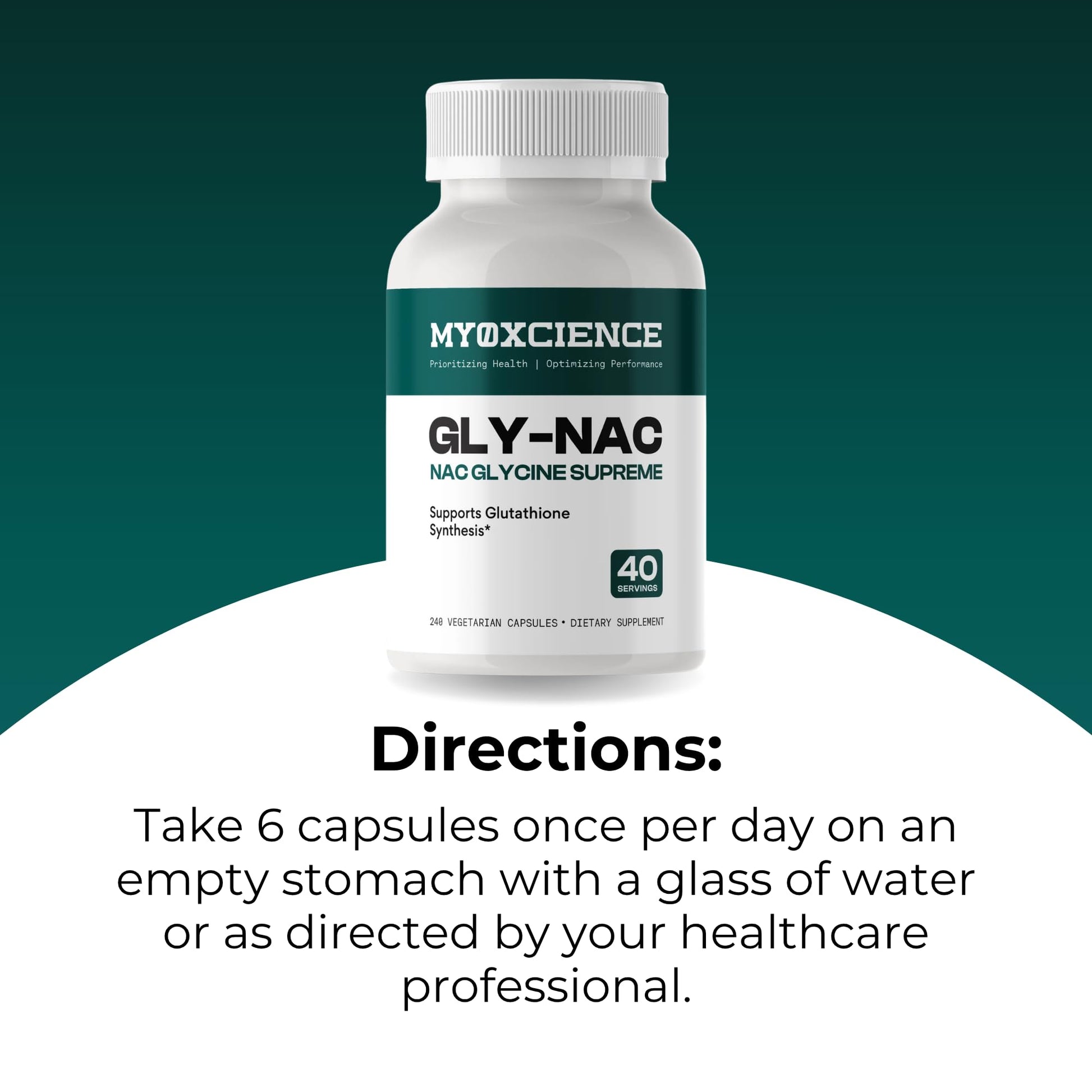 MYOXCIENCE NAC Supreme Capsules | 1.6 G N-Acetyl-L-Cysteine per Serving | 40 Servings MYOXCIENCE buy supplements Au