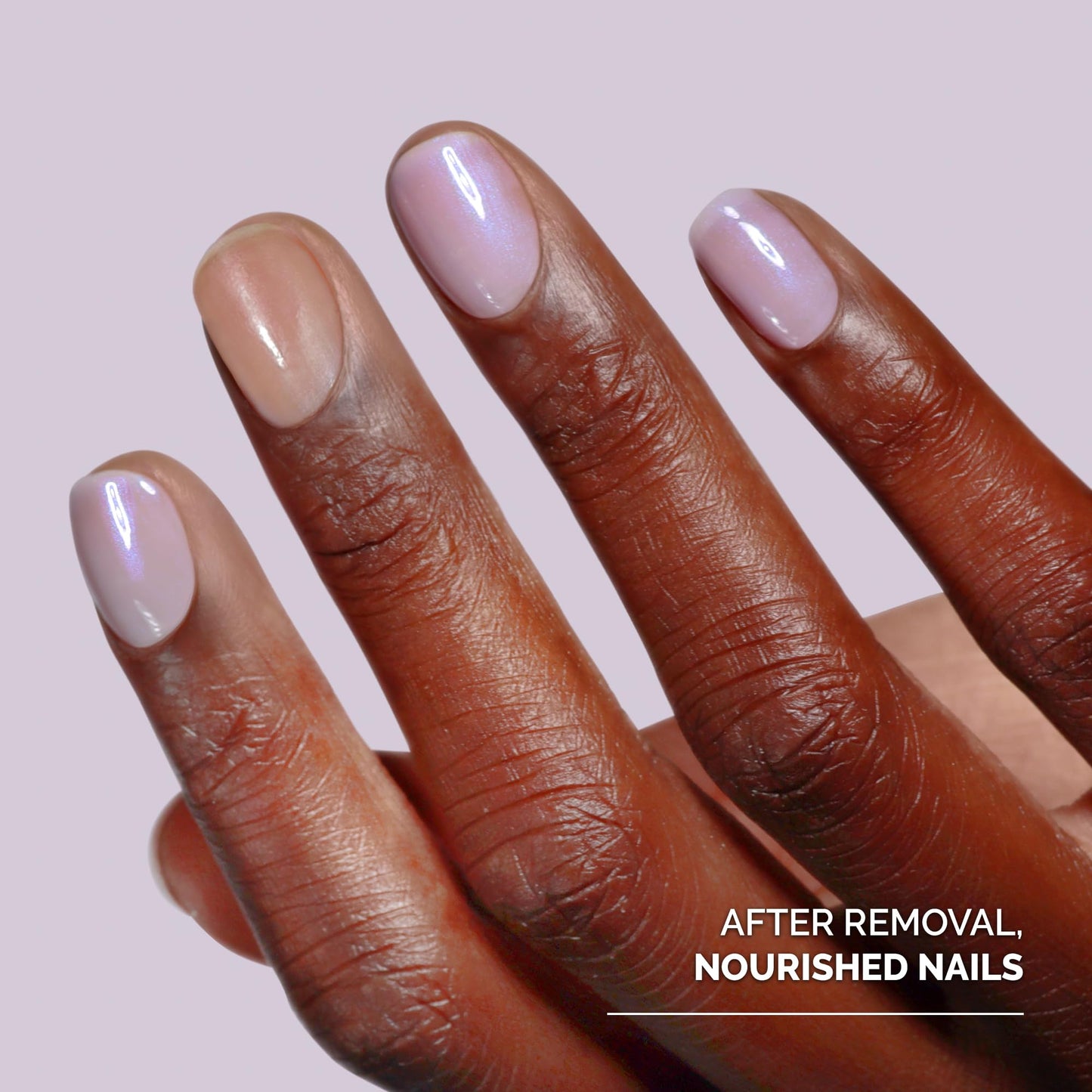 LONDONTOWN Acetone-Free Nail Polish Remover – Fast-Acting, Gentle Formula with Vitamins A & E, Removes Glitter & Dark Polish