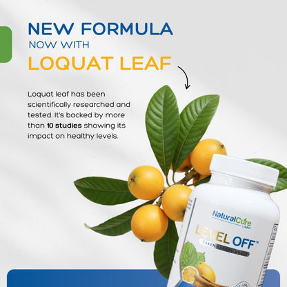 Level Off Glucose Support Supplement – After-Meal Support Formula for Healthy Post-Meal Glucose Response, Plant-Based Capsules for Metabolic Wellness, Vegan & Non-GMO – 120 Count (Pack of 1). Natural Cure Labs buy supplements Au