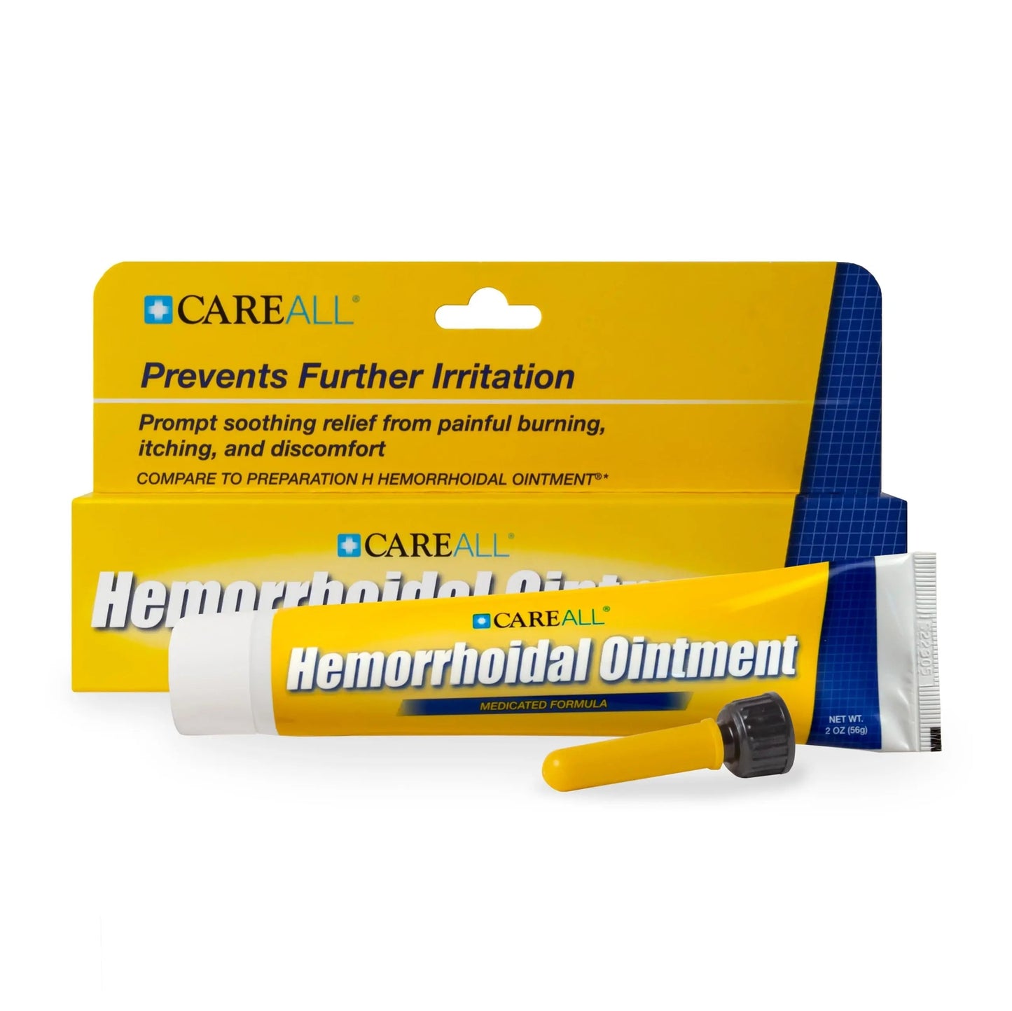 CareAll Hemorrhoidal Ointment 2.0 oz with Applicator. Helps Relieve Burning, Itching, and Discomfort Associated with Inflamed Hemorrhoidal Tissues. Dye, Phthalate, and Fragrance Free CareAllBuy Supplements Australia