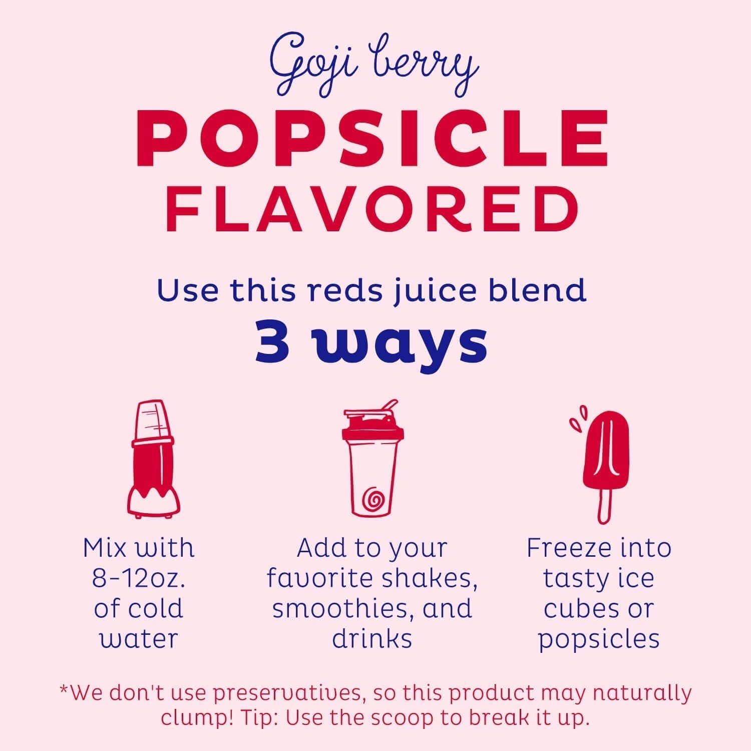 KOS Reds Superfood Powder for Antioxidants - USDA Certified Organic Beet Root, Goji Berries, Acai, Pomegranate, Coconut Water & Digestion Enzymes- Goji Berry Popsicle Flavor Juice Mix - 28 Servings KOS buy supplements Au