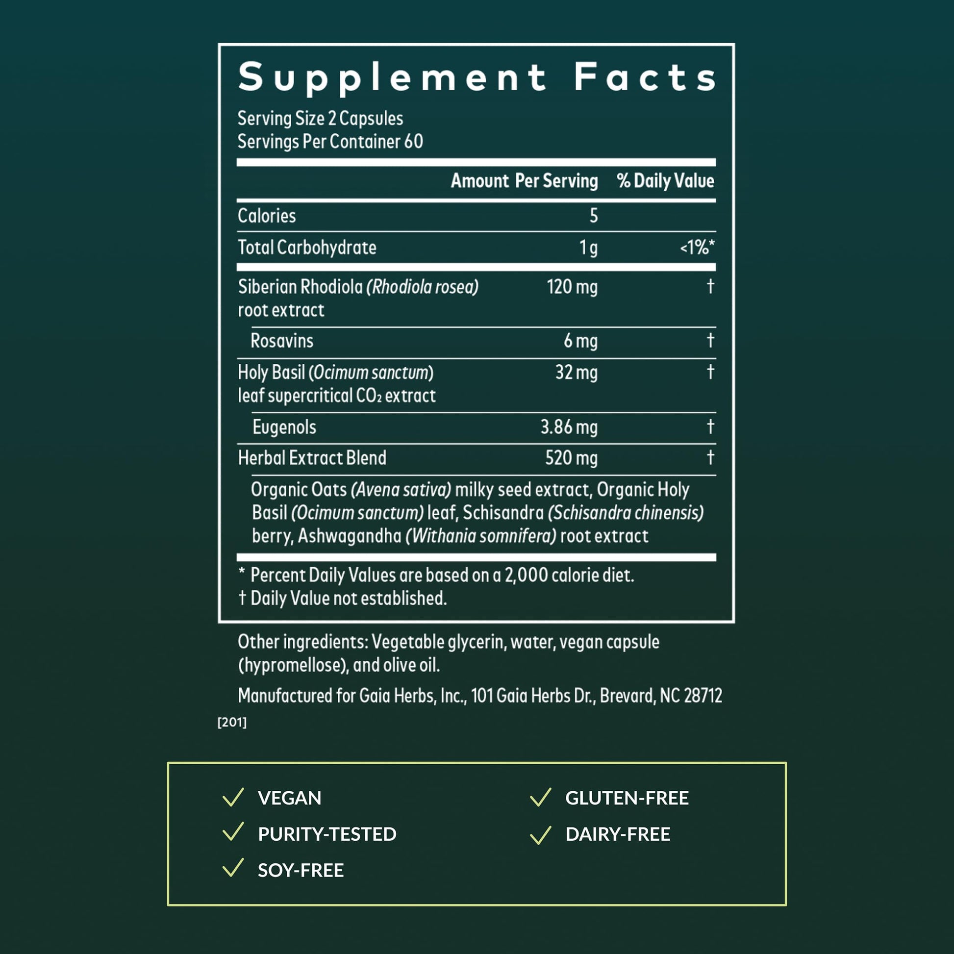 Gaia Herbs Adrenal Health Daily Support, Help Maintain Healthy Energy & Stress Levels*,120 Liquid Phyto-Caps Adrenal Health Nightly Restore, 120 Liquid Phyto-Caps - Bundle Gaia Herbs buy supplements Au