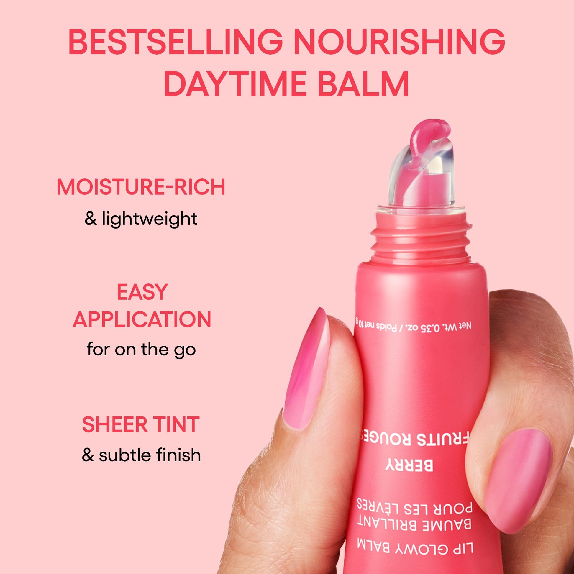 LANEIGE Lip Glowy Balm, Grapefruit: Sheer Tinted Lip Moisturizer with Shea Butter, for Hydrating Shine & Soft Lips LANEIGEBuy Supplements Australia