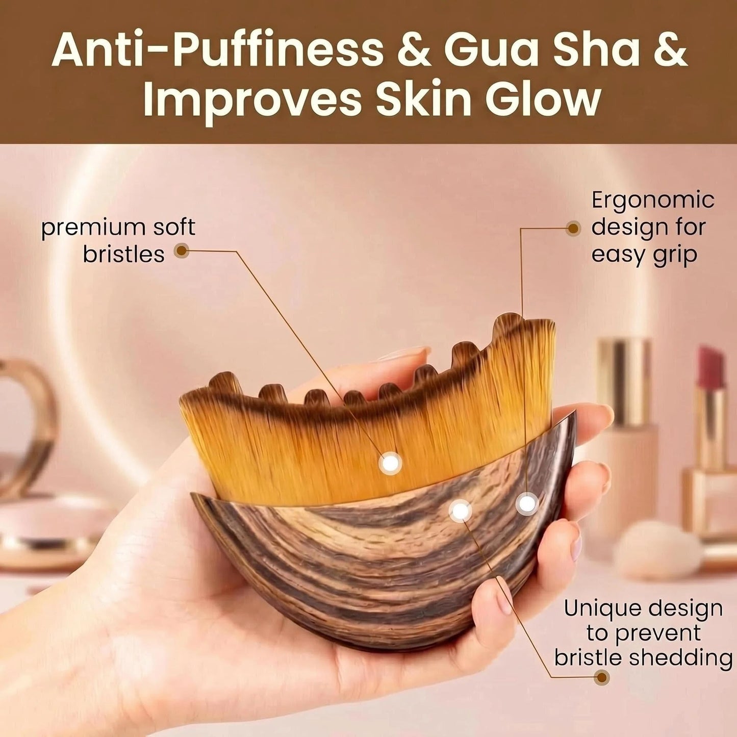 Lymphatic Contour Face Brush,Lymphatic Face Brush,Lymphatic Drainage Brush,Dry Brush,Neck,Chin & Face Sculpting,Anti-Puffiness,Gua Sha & Improves Skin Glow,Skin Care Massage Tools. (2PC) Mustio buy supplements Au