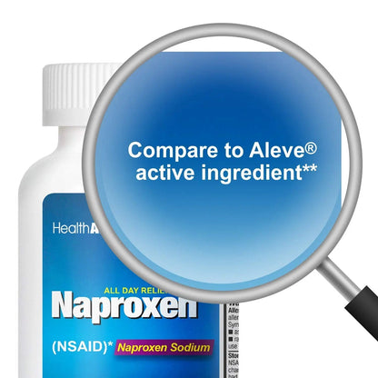 HealthA2Z® Naproxen Sodium 220mg | 300 Caplets | NSAID | Pain Reliever & Fever Reducer HealthA2ZBuy Supplements Australia