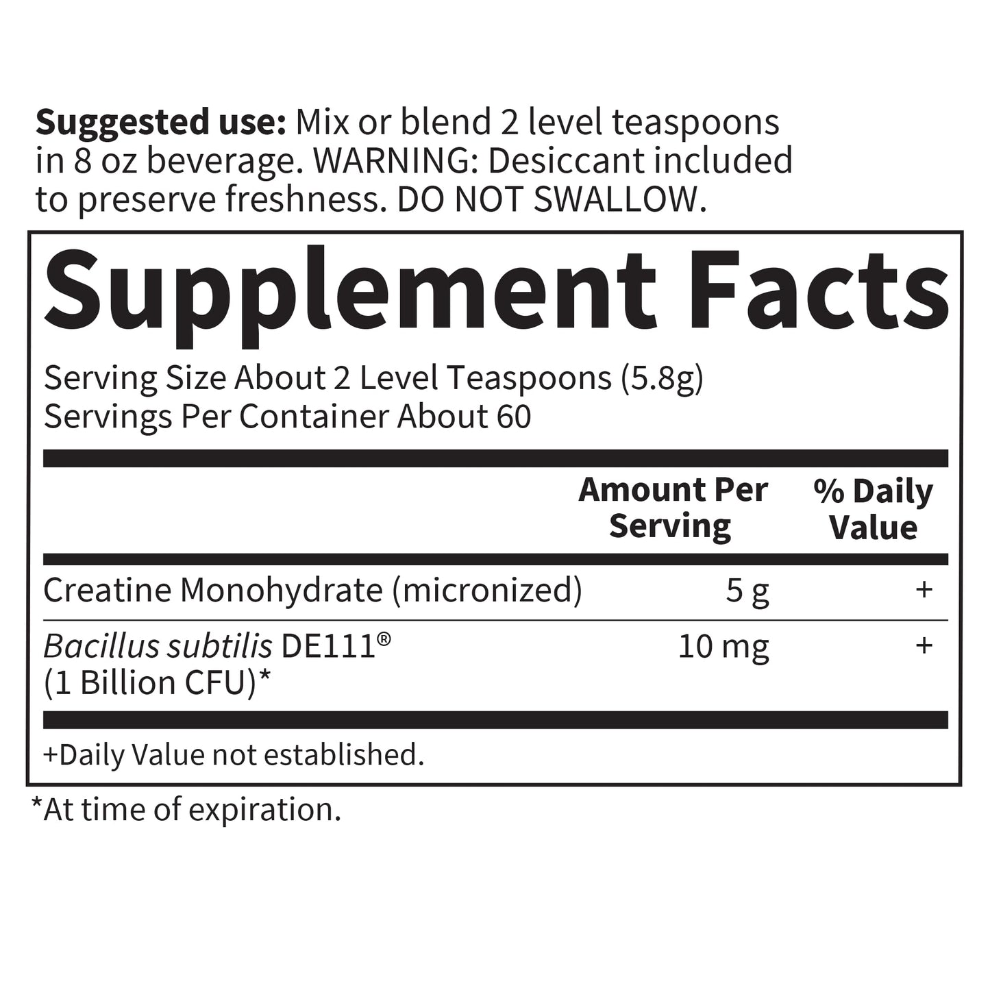 Creatine Monohydrate Powder for Women and Men by Garden of Life, Micronized Pre Workout with Probiotics for Muscle, Strength, Performance, Sport Amino Energy,