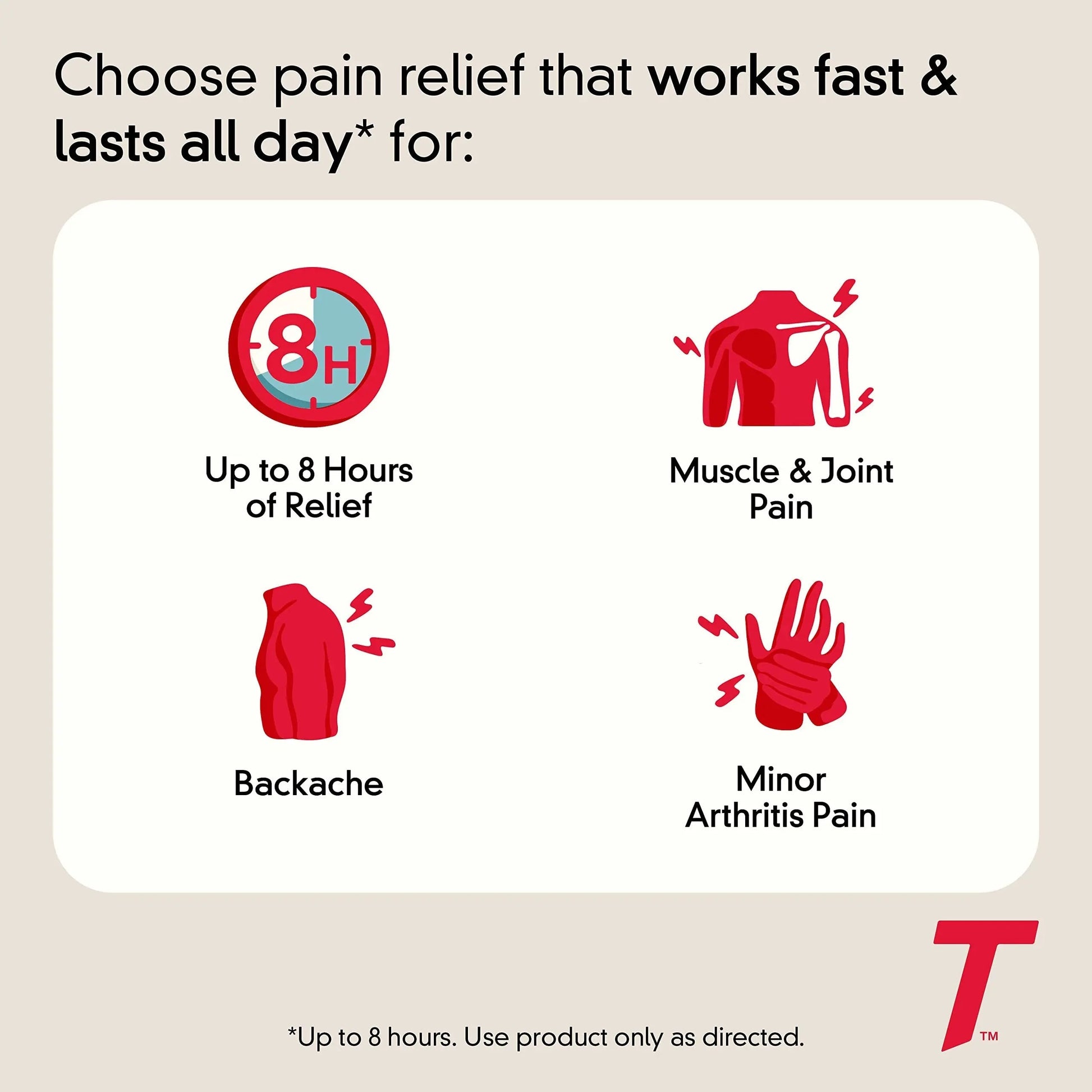 Tylenol 8 Hour Acetaminophen 650 mg Extended Release Caplets, Fast Acting Bi-Layer Design, Quick & Long Lasting Pain Relief for Muscle, Joint, Back & Arthritis Aches, Fever Reducer, 100 Count TylenolBuy Supplements Australia