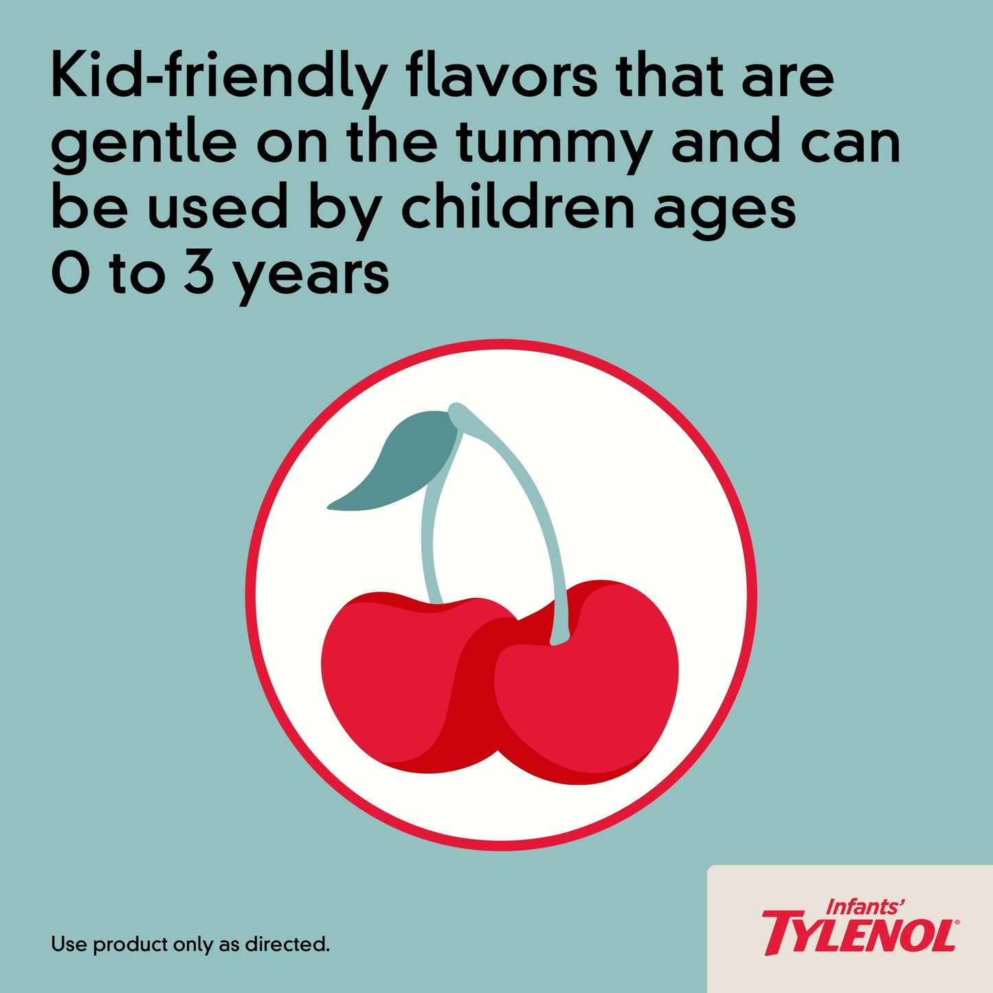Infants' Tylenol Liquid Pain Reliever and Fever Reducer Medicine, Acetaminophen Oral Suspension for Sore Throat, Headache & Teething, Kids Fever Reducer; Dye-Free Cherry Flavor, 2 fl oz, Pack of 1 Tylenol buy supplements Au