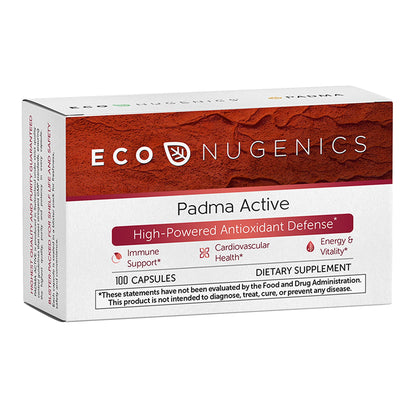 EcoNugenics Padma Active for Women & Men: Vitamin C Supplement for Collagen Formation, Energy Levels, and Immune System, Cellular & Antioxidant Support – Tibetan Recipe of Natural Herbs & Minerals EcoNugenicsBuy Supplements Australia