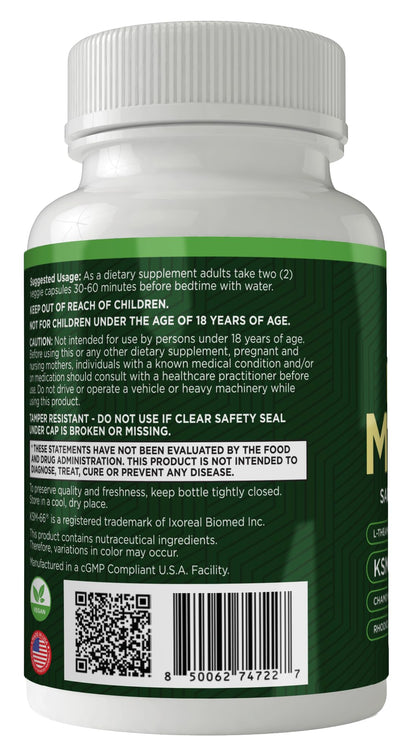 GREEN VALLEY NATURALS My Sleep Miracle Vegan Sleep Support Supplement | Melatonin-Free Formula | Ashwagandha, Chamomile & L-Theanine | Promotes Calm, Relaxation & Restful Sleep | 60 Capsules GREEN VALLEY NATURALS buy supplements Au