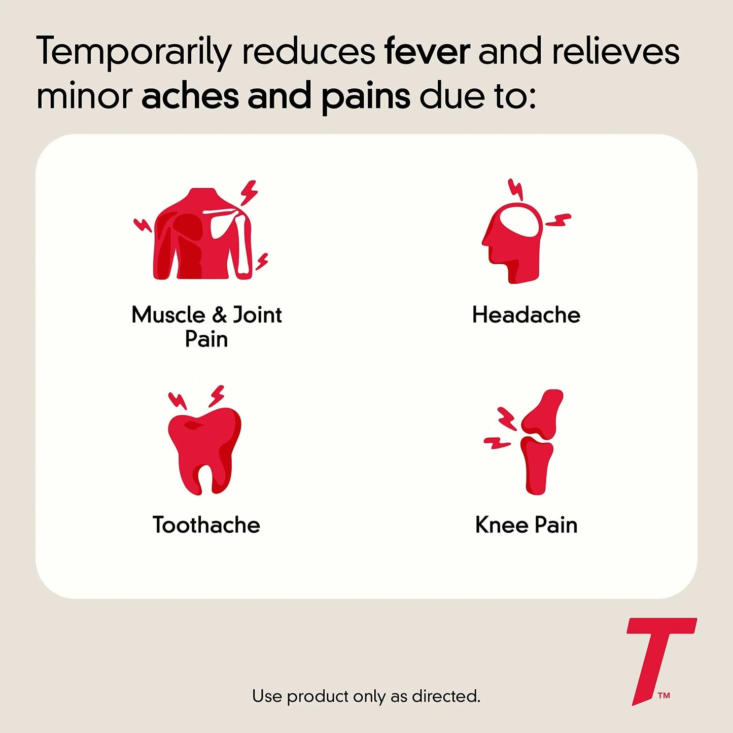 Tylenol Extra Strength Acetaminophen Caplets, 500 mg, Pain Relief & Fever Reducer for Headache, Backache, Toothache, Menstrual Cramps & Pain, Travel-Friendly Packaging, 2-Caplet Pouches, 50 Count TylenolBuy Supplements Australia