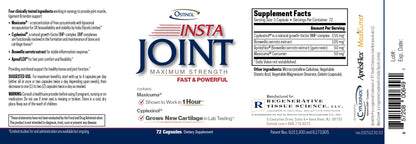 Ostinol Insta Joint Maximum Strength – Advanced Joint Support Capsules with Cyplexinol®, Maxicuma®, ApresFlex® & Boswellia – Supports Cartilage, Flexibility & Mobility – 72 Capsules ZYCAL buy supplements Au